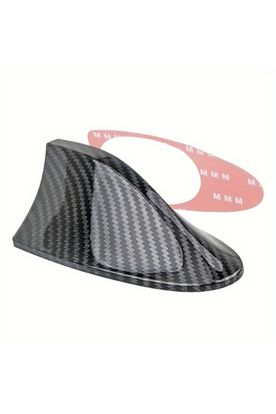 Choice1 carbon fiber pattern Universal Shark Fin Car Antenna Topper - Stronge...