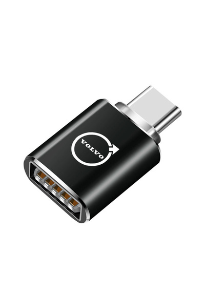 Choice3 محول فولفو جديد أسود اللون من النوع C إلى USB، كابل شحن سريع للسيارة،...