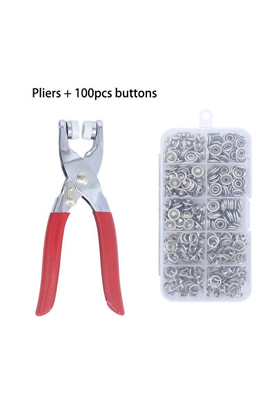 Choice B Plier Tool 9.2mm 9.4mm Accessories Metal Snap Button Fasteners Press...