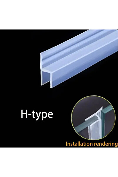 choice2 5m 10mm h-type 6 8 10 12mm Glass Seals 5M Frameless Shower Bathroom D...
