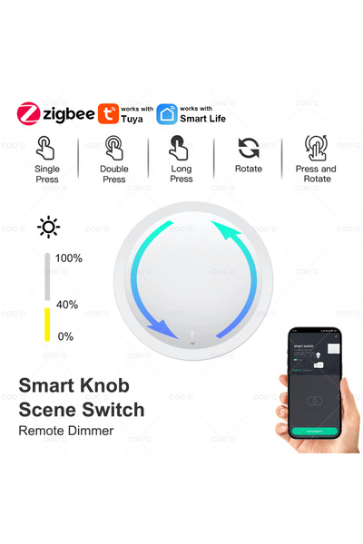 Choice مفتاح تحكم ذكي جديد من Tuya بتقنية ZigBee، يعمل بتقنية التحكم عن بعد، ...