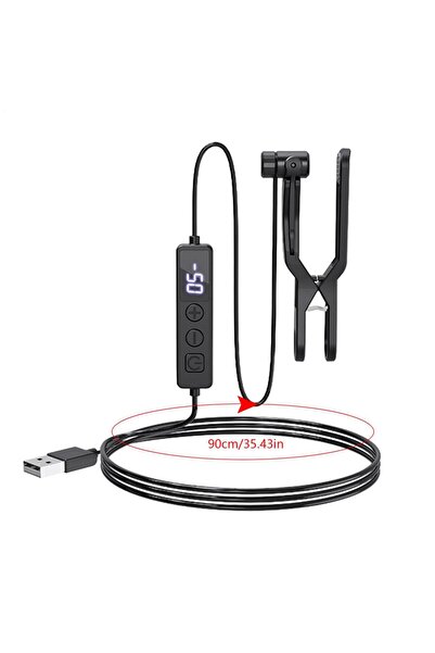 Choice جهاز نقر أوتوماتيكي أسود اللون، قابل لتعديل السرعات، مزود بشاشة رقمية ...