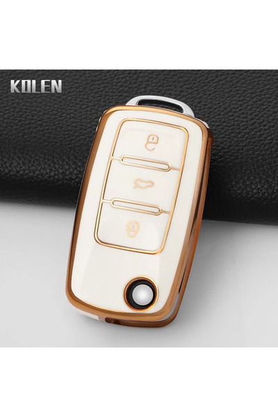 Choice11 3 BTN G-White لسيارة فولكس فاجن فولكس فاجن بولو تيجوان باسات B5 B6 B...