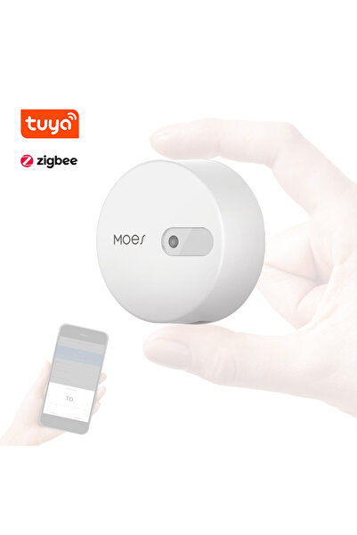 Choice جهاز كشف وجود الإنسان الذكي من تويا بتقنية زيجبي، أبيض اللون، عالي الدقة