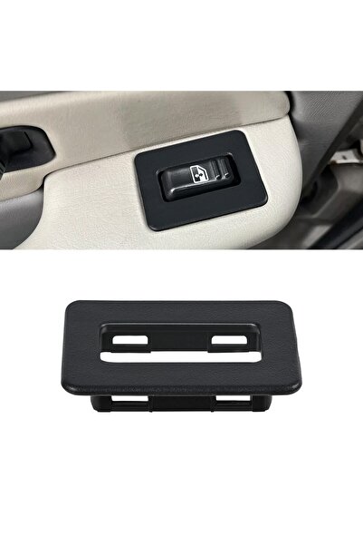 Choice قطعة واحدة من غطاء إصلاح مفتاح النافذة الخلفية باللون الأسود لسيارات إ...