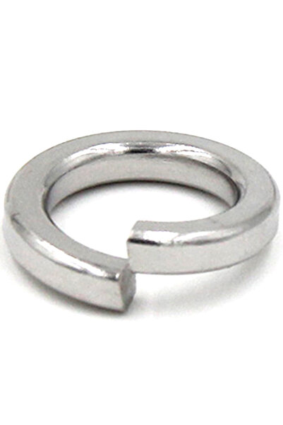 Choice16 50 قطعة من حلقات غسيل زنبركية بيضاء من الفولاذ المقاوم للصدأ GB93 30...