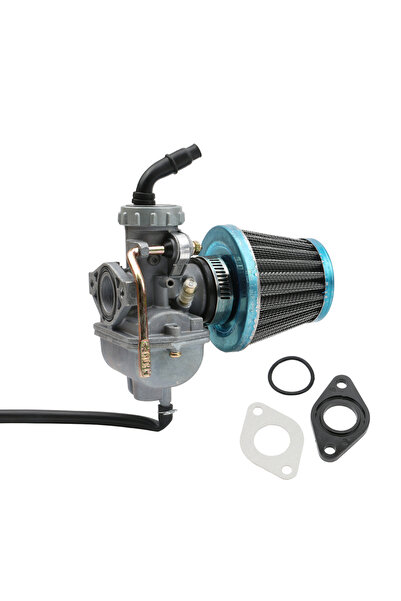 Choice مكربن ​​دراجة نارية فضي PZ20 مقاس 20 مم للدراجات النارية 70 سم مكعب، 9...