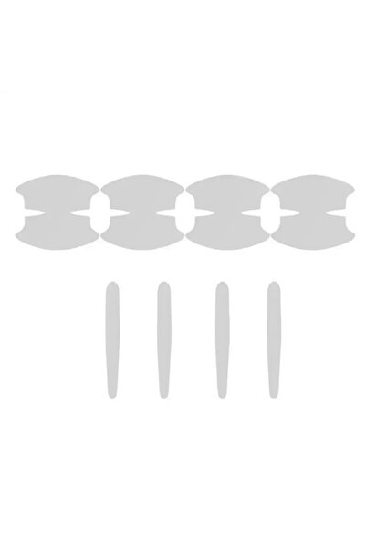 Choice1 transparent 8PCS 8Pcs TPU Car Door Bowl Anti-scratch Sticker Clear Do...