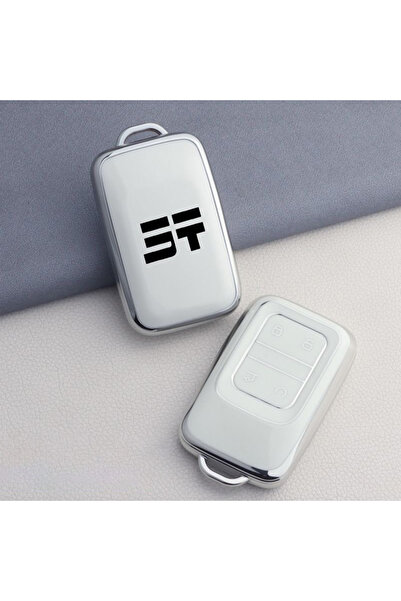 Choice8 for JETOUR G700 Style 10-White TPU Key Cover for JETOUR G700 T1 T2 20...