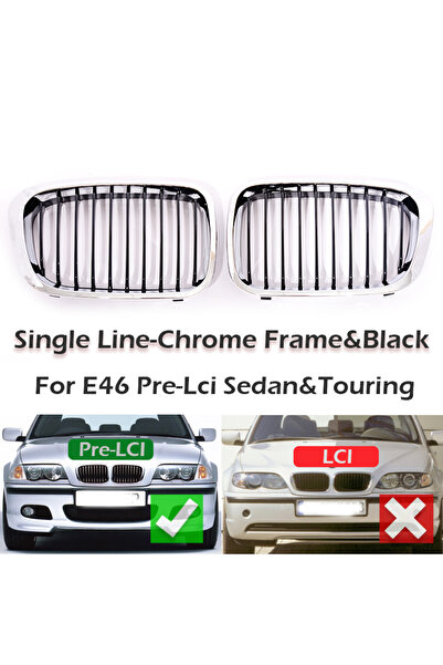 choice2 شبكة أمامية مفرد كرومية أحادية الشريحة لامعة أو غير لامعة بلون الكروم...