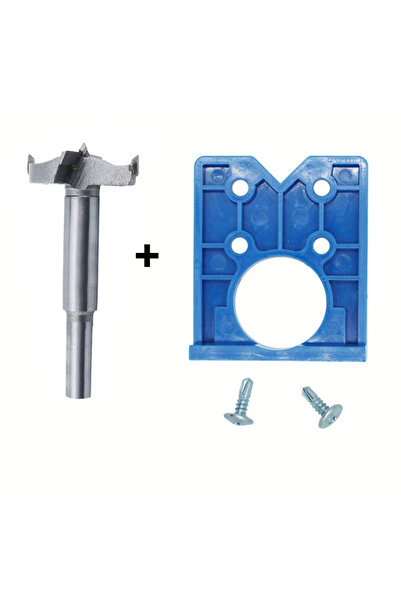 Choice 2pcs Woodworking Drilling Auxiliary Installation Tool with 35mm Hinge ...