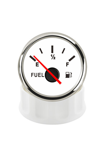 Choice WS 52MM Fuel Level Gauge Red Backlight Pointer Oil Tank Meter Auto Mar...