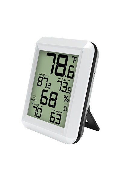 Choice black Professional Hygrometer Digital Thermometer Indoor Outdoor - Big...