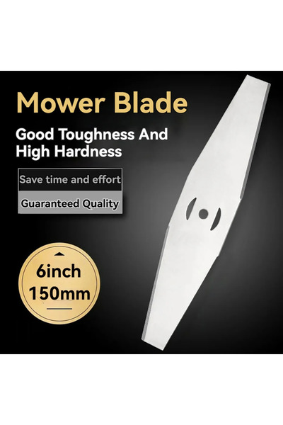 Choice7 10PCS Lawn Mower Blade 150mm Alloy Replacement Saw Blade Metal Trimme...