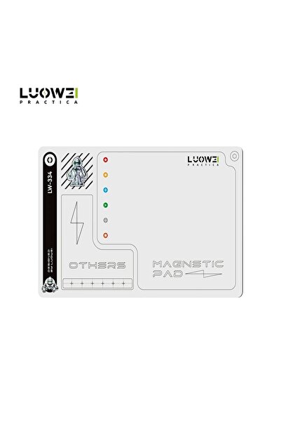 Choice وسادة تخزين براغي مغناطيسية مزدوجة الجوانب LW-334 من LUOWEI، وسادة لاص...