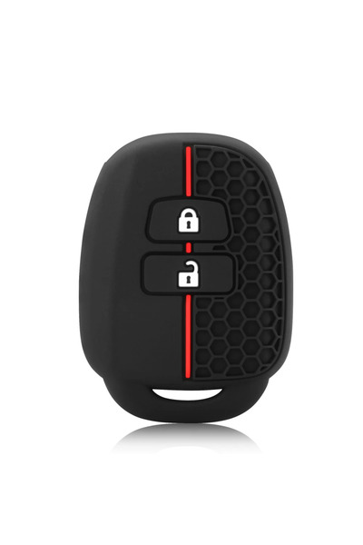 Choice 2 button Silicone Car Key Cover Keychain For Toyota Camry Corolla RAV4...