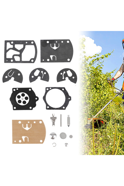 Choice طقم إصلاح المكربن ​​لسلسلة منشار WB37 K10-WB، يتضمن حشية المكربن ​​وقط...