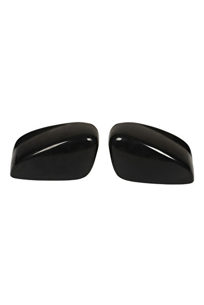 Choice 2pcs 1 Pair Car Rearview Mirror Cover Trim Glossy Black Side Door Wing...