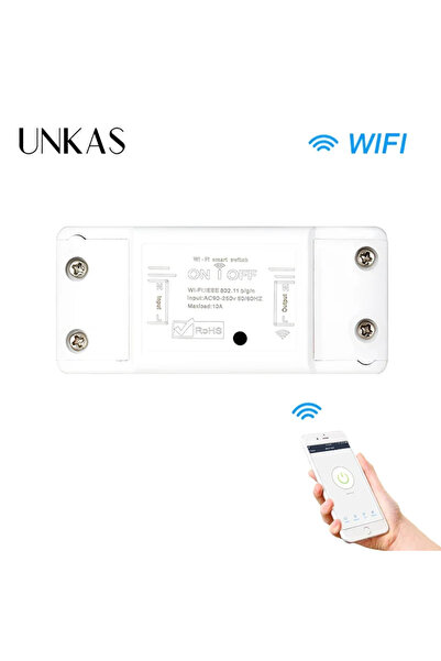 Choice مفتاح إضاءة ذكي يعمل بتقنية الواي فاي من UNKAS Tuya، مزود بقاطع دائرة ...