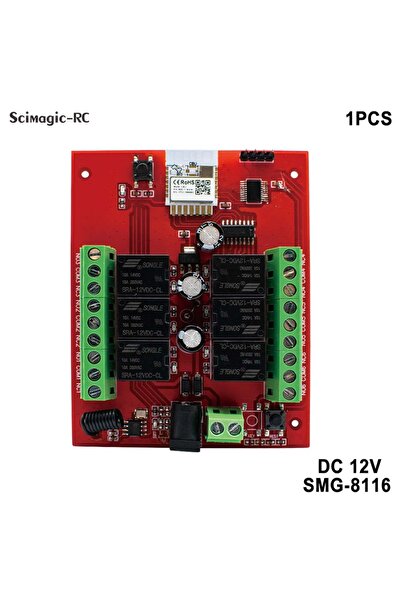 Choice1 DC 12V 6CH Tuya Wireless Switch Module DC 12V 24V 6 Channels Wifi Rel...