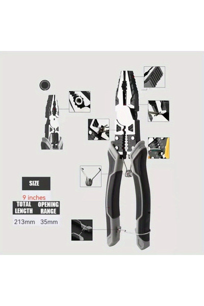 Choice 1pc Wire cutter 1Pc Universal Multifunctional Diagonal Pliers Needle N...