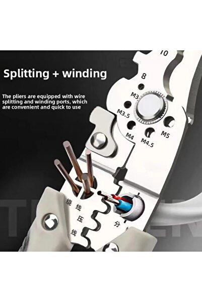 Choice Multifunction Wire Stripper Pliers for Electrician Precision Stripping...