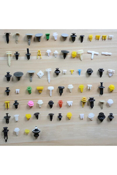Choice 200PCS Universal Auto Fastener Clips Mixed Pack - Bumper Retainers, Ri...