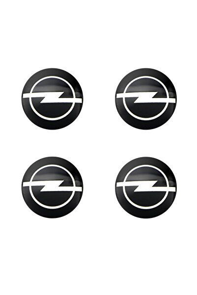 Choice أوبل - 4 قطع من شارات وشعارات محاور عجلات السيارات لأوبل كورسا، أسترا،...