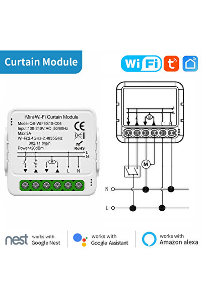 Choice5 wifi curtain TNCE TUYA WIFI/Zigbee Switch Light Curtain Dimmer Smart ...