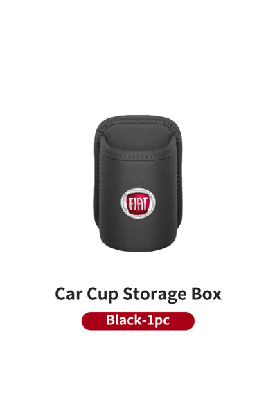 Choice حامل أكواب ماء لباب السيارة، رف مشروبات للمقعد الخلفي، صندوق تخزين جلد...