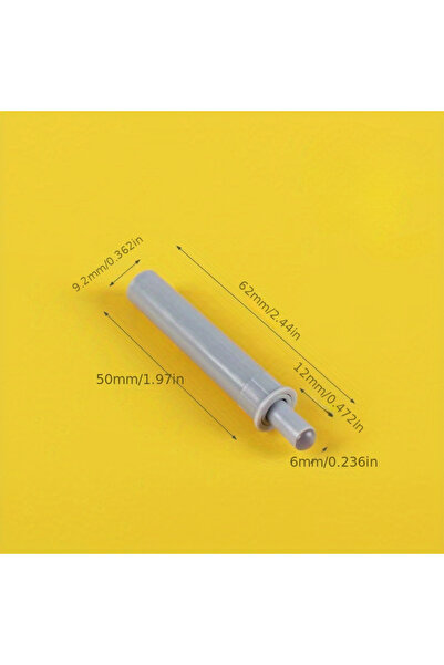Choice Grey 10PCS Cabinet Catches Damper Buffers For Door Stop Kitchen Cupboa...
