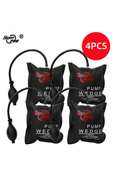 Choice1 مجموعة من 4 قطع من أسافين مضخة الهواء PDR، حقيبة هوائية قابلة للنفخ ل...