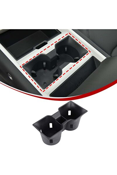 choice2 حامل أكواب ماء أسود من مادة TPE لسيارات لاند روفر ديفندر 90 و110 و130...