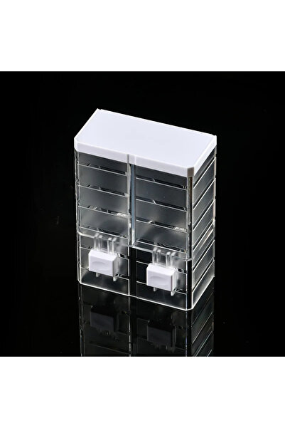 Choice1 موزع صابون يدوي مزدوج AA بدون ثقب، يُعلق على الحائط، زجاجة مطهر معجون...