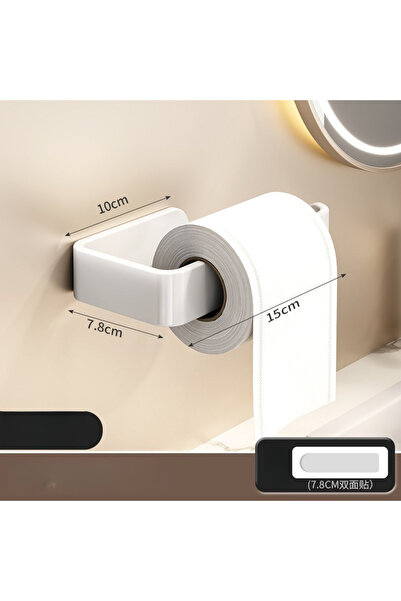 choice2 رف مناديل ورقية أبيض غير مثقب، رف مناديل حمام، رف ورق حائط، رف مناديل...