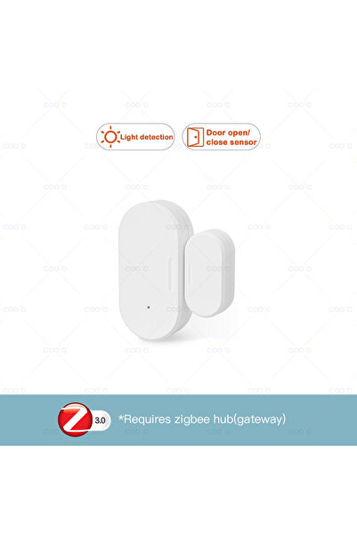Choice مع مستشعر Lux Smart ZigBee 3.0 للأبواب والنوافذ، كاشف ضوء Lux، 2 في 1 ...