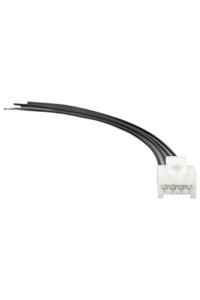 Choice WHITE Rear Tail Light Wire Plug 4Pin Rear Tail Light Wire Harness Conn...