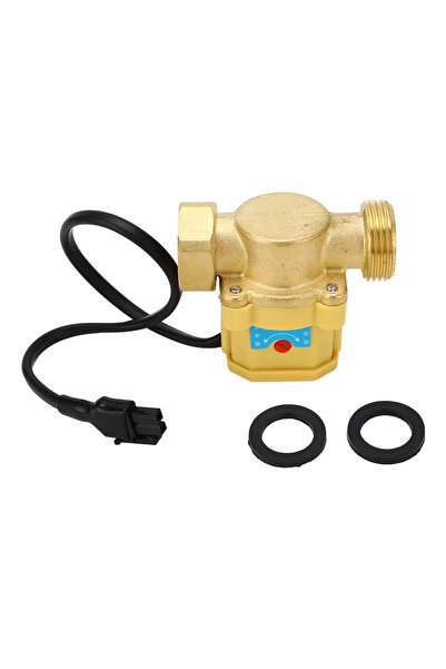 Choice مفتاح مضخة ضغط الماء الذهبي G3/4 إلى G3/4، مفتاح تحكم إلكتروني نحاسي ل...