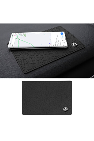 Choice سجادة سيليكون سوداء مضادة للانزلاق للوحة القيادة في السيارة، مصنوعة من...