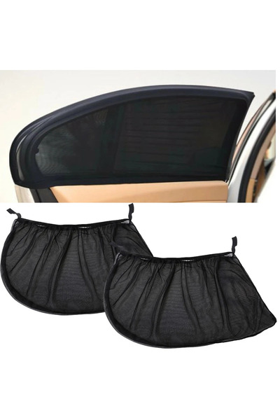 Choice 2Pcs Rear window 2pcs Universal Car Sunshade Curtains Side Window with...