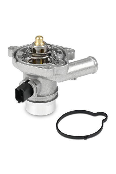 Choice ترموستات سائل تبريد المحرك من الألومنيوم الفضي لسيارات شيفروليه كروز ت...