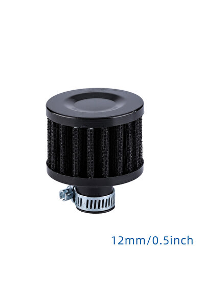 Choice 12mm-Black Universal 12mm 0.5inch High Flow Air Filter Blue Red Silver...