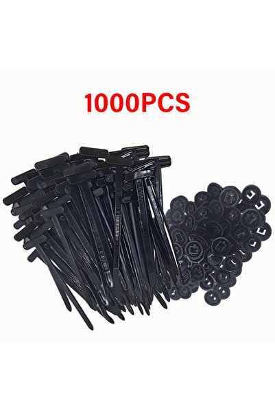 Choice1 1000PCS Nylon Cable Zip Self-Lking Heavy Duty Zip Ties Indoor & Outdo...