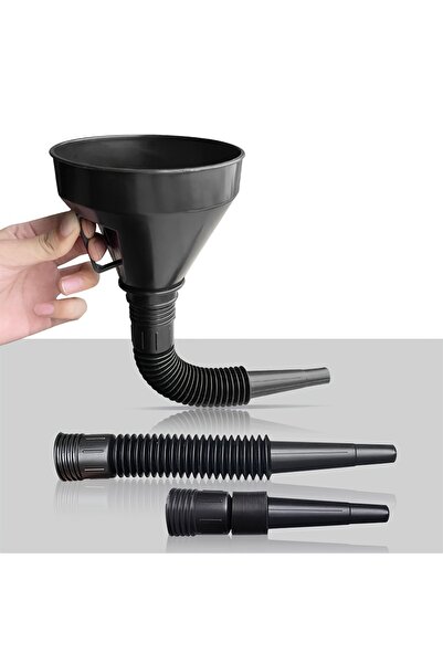 Choice قمع تعبئة وقود السيارات، قمع تعبئة مياه الدراجات النارية، قمع سميك، مت...