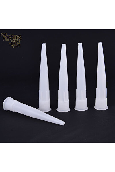 Choice 20pcs Universal Caulking Nozzle Glass Glue Tip Mouth Home Ctruction Tools