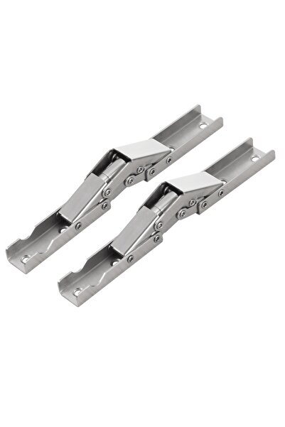 Choice قطعتان من مفصلات أبواب الخزائن الفولاذية ذاتية الإغلاق والقابلة للطي ب...