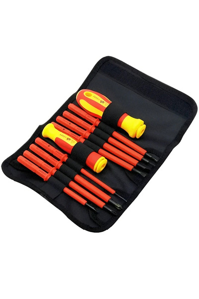 Choice 10 in 1 10Pcs Set Insulated Screwdriver Set 500V Hexagonal Phillips Sl...