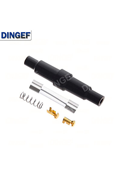 Choice29 حامل فيوز أنبوب زجاجي بدون فيوز 5×20 مم (5 قطع) 6×30 مم، نوع لولبي، ...