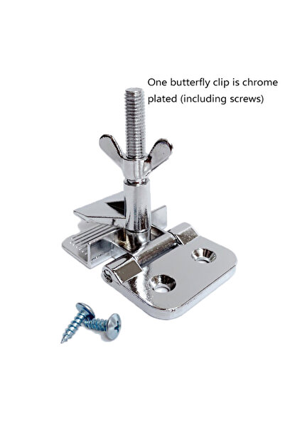 Choice مشبك فراشة، طباعة شاشة، مشبك شاشة Lk، لوحة ملونة، مشبك فراشة مطلي Lk Sc.