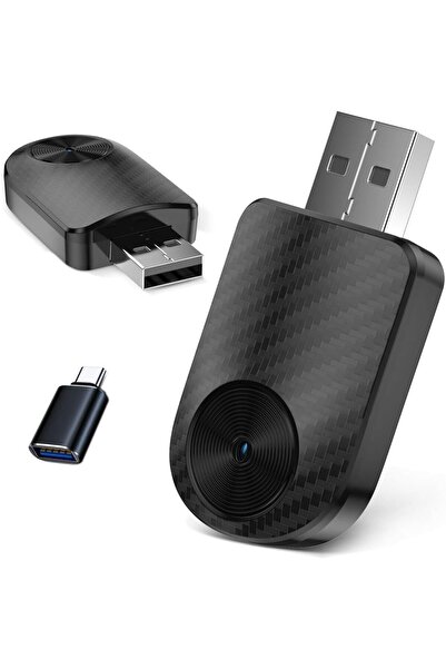 Choice محول كاربلاي لاسلكي أسود 2025، ترقية من كاربلاي بأسلاك إلى لاسلكي، تصم...